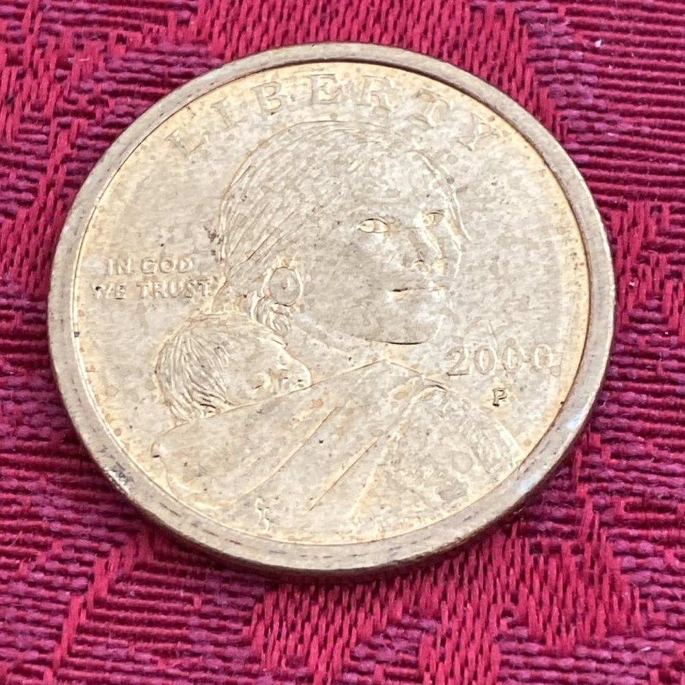 Vintage 2000P Sacagewea One Dollar Coin